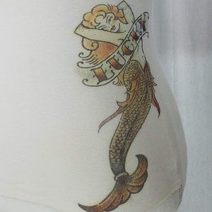 LUCKY Mermaid Tank Top LARGE